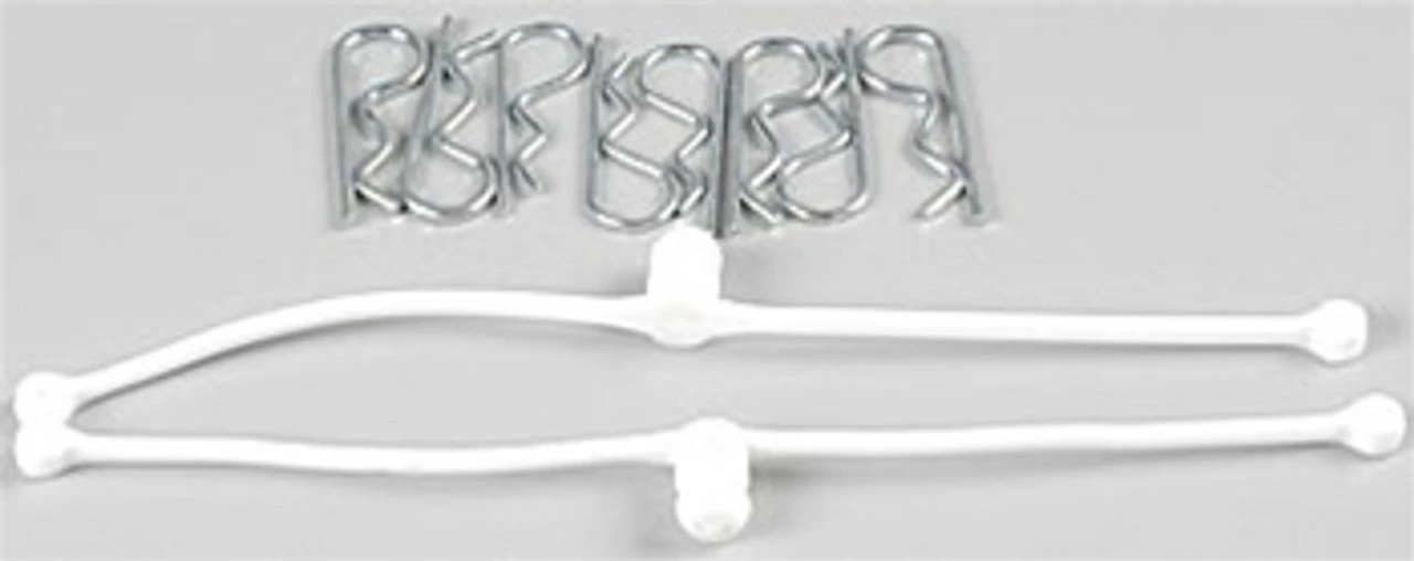 DUB2246 Dubro Body Klip Retainers White (2) 3 DUB2246 Dubro Body Klip Retainers White (2)