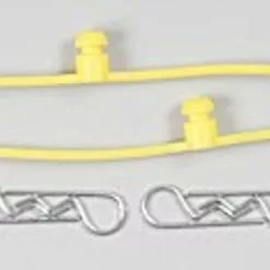 DUB2247 Dubro Body Klip Retainers Yellow (2)