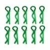 RC-ONE RCO4001 RC ONE SMALL BODY PINS, GREEN, (10)
