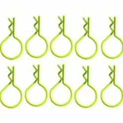 RC-ONE RCO4014 RC ONE LARGE RING BODY PINS, YELLOW, (10)