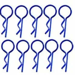 RC-ONE RCO4016 RC ONE MEDIUM BODY PINS, BLUE, (10)