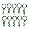 RC-ONE RCO4017 RC ONE MEDIUM BODY PINS, GREEN, (10)