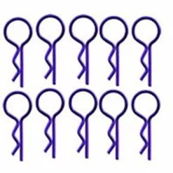 RC-ONE RCO4020 RC ONE MEDIUM BODY PINS, PURPLE, (10)