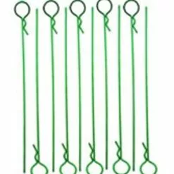 RC-ONE RCO4025 RC ONE LONG BODY PINS, GREEN, (10)