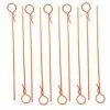 RC-ONE RCO4027 RC ONE LONG ORANGE BODY PINS (10)