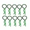 RC-ONE RCO4071 RC ONE BENT MEDIUM BODY PINS GREEN (10)