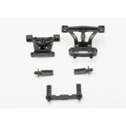 TRA7015 Traxxas Body Mounts & Body Mount Posts Front & Rear 1/16 E-Revo And Slash
