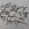 DTEL0100450 Hobby Details Body Clips 50pcs - Silver -Body Retainers store dtel0100450 32428.1666112800