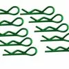DTEL01004B1 Hobby Details Color Bodyshell R Clips - Green -Body Retainers store dtel01004b1 46100.1666111991
