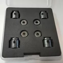 DTEL01029E HOBBY DETAILS Crosshair Body Mounting Kit - Ti-Color