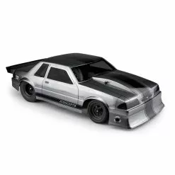 JCO0362 JCONCEPTS 1991 FORD MUSTANG FOX CLEAR BODY FOR SHORT COURSE TRUCKS