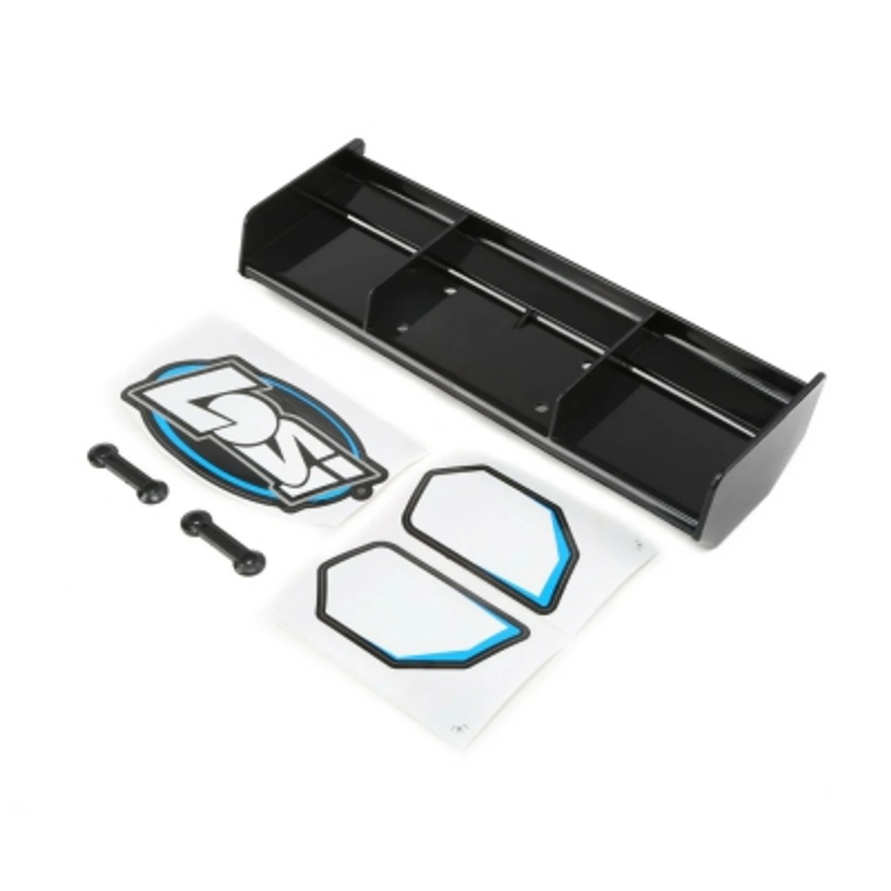 LOS251046 LOSI WING BLACK DBXL-E 3 LOS251046 LOSI WING BLACK DBXL-E