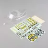 TLR340003 TLR 1/8 Highdown Force Clear Body Set: 8IGHT 4.0 -Body Retainers store tlr340003 07674.1666112500