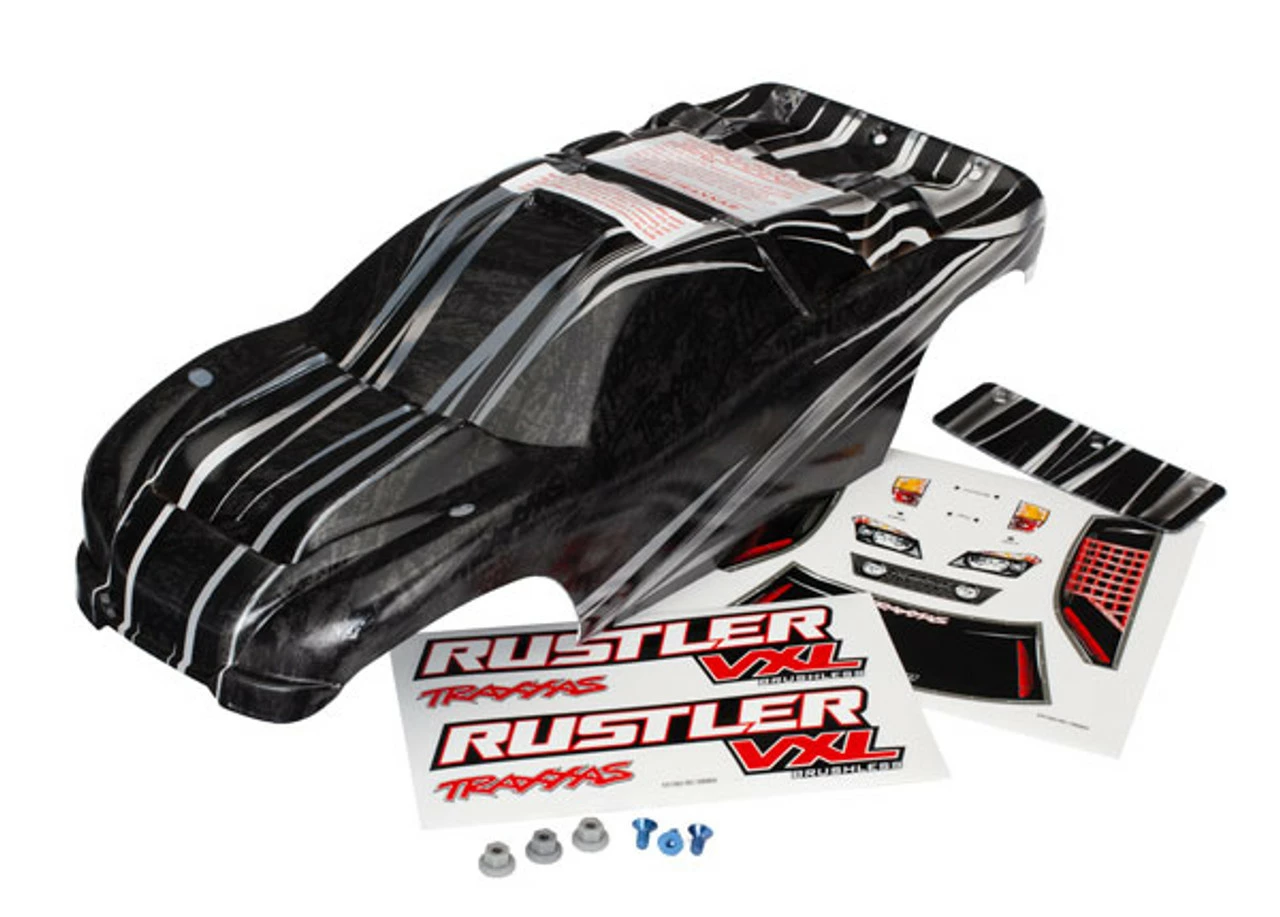 TRA3719 TRAXXAS Body, Rustler® VXL, ProGraphix® 3 TRA3719 TRAXXAS Body, Rustler® VXL, ProGraphix®
