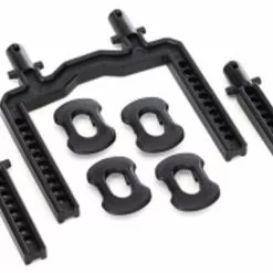 TRA8315 TRAXXAS BODY MOUNTS, FRONT & REAR