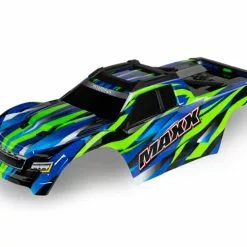 TRA8918G TRAXXAS Body, MaxxÂ®, Green (painted, Decals Applied) (fits MaxxÂ® With Extended Chassis (352mm Wheelbase))